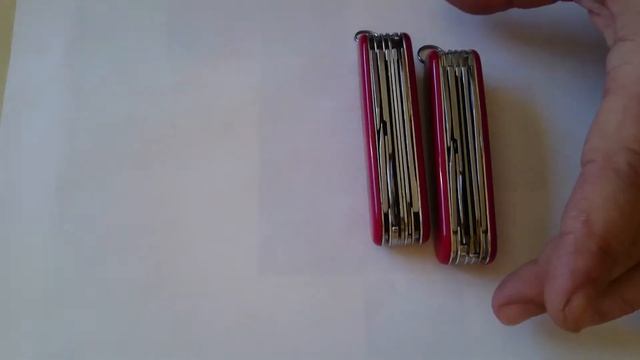 Victorinox Ranger выпуска 90-х годов и 201? года