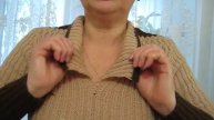Вязание спицами платье-беспроигрышный вариант