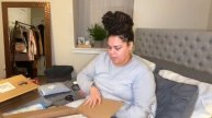 UNBOXING MY NEW MacBook Air 13" 2020 + Accessories | Apple Education Store | Brittney Giselle