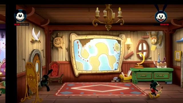 Disney Epic Mickey Две Легенды прохождение часть 11 Вдвоём с Катюней