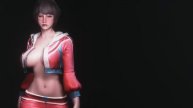 스카이림 의상 - sport gear clothes hdt skyrim mod