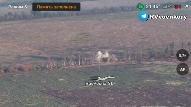 ‼️🇷🇺🔥255 полк уничтожает пехоту ВСУ в боях за Марьинкой, на Кураховском направлении !!!