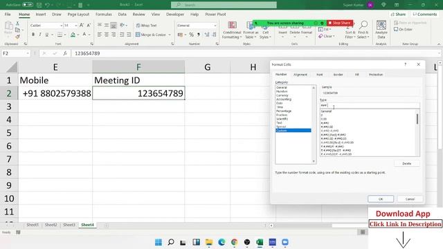 use Custom Format Code   Excel Tutorial