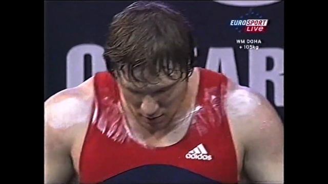 Chigishev vs Reza 2005 Clean and Jerk