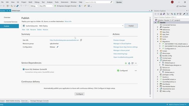 Azure deployment slots auto swap