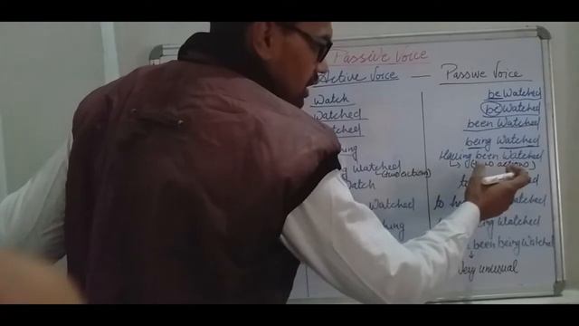 best trick of passive voice including passive of infinitive.