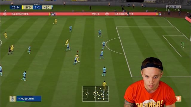 EURO20| 1/4 финала УКРАИНА ю20 VS Нидерланды!!! | ВЫПУСК 3 |  FIFA20