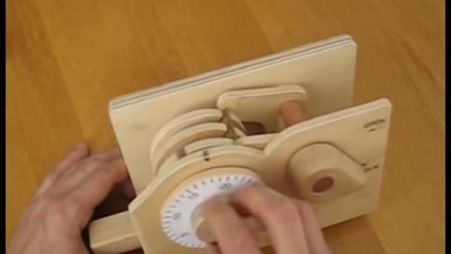 Работа кодового механического замка