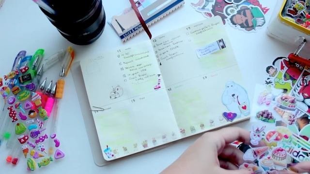ЕЖЕДНЕВНИК ИЮЛЬ ⚓ оформление и заполнение ⚓ КАК Я ВЕДУ MOLANG DIARY  ©Ellaija