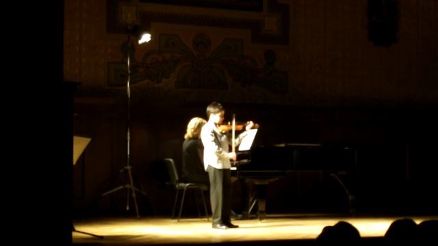 Sandro Japaridze CH.Dancla Variations on Pacini's theme (11 Years old)