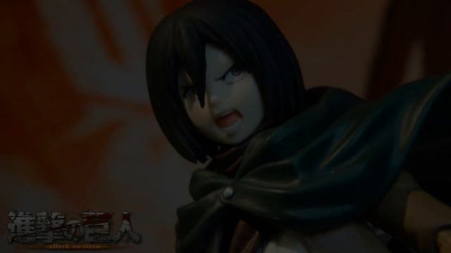 ATTACK ON TITANS FIGMA 203 MIKASA ACKERMAN REVIEW