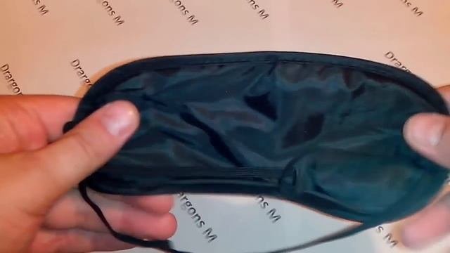 Повязка на глаза для сна / Посылка из Китая