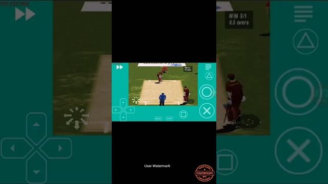 Brian Lara cricket 99 PC game on android device