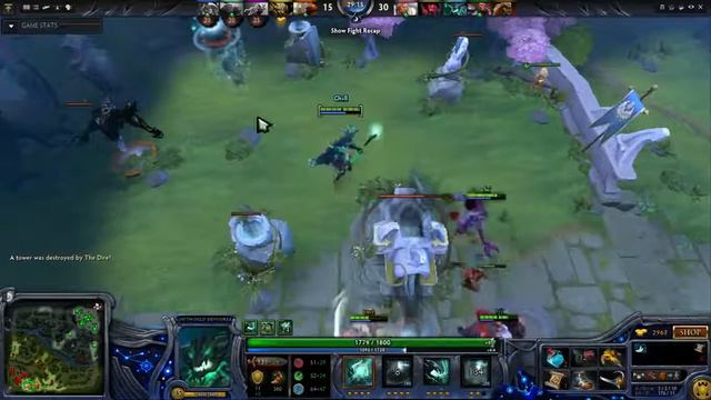 Dota 2 dire dominating