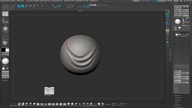 [ZBrush] Module 4 - Character Detailing - 7. Cloth Wrinkles