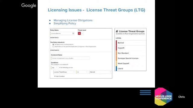 A Dive into Reference Governance Policies for Nexus Lifecycle (Chris Tolo)