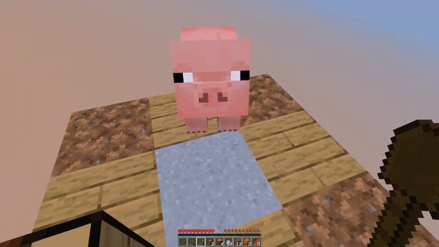 Майнкрафт Скайблок но у Меня Только ОДИН БЛОК 1 - Minecraft Skyblock But You Only Get ONE BLOC