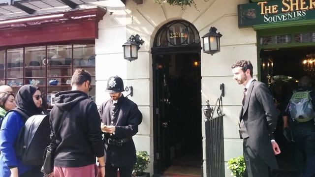The Sherlock Holmes Museum! Baker Street London United Kingdom!