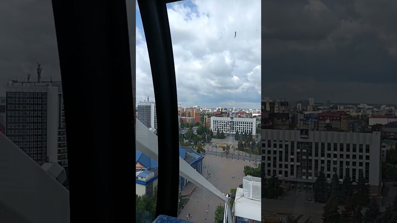 Тюмень с колеса обозрения