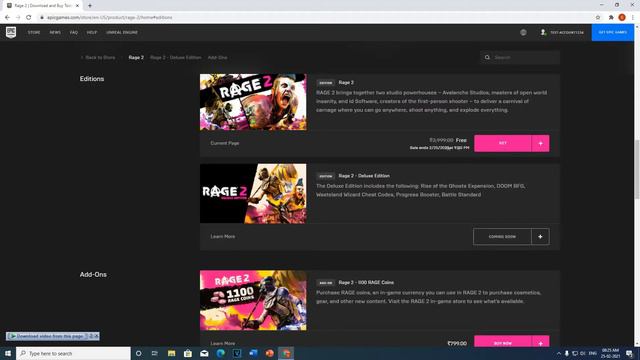 Get Rage 2 for Free on Epic Games !! 🔥🔥