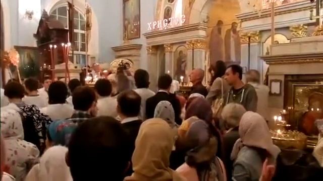 Празднование православной Пасхи в Ташкенте