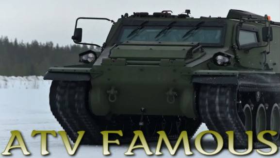 Финны изобрели МТ-ЛБ: концепт Patria ATV FAMOUS .