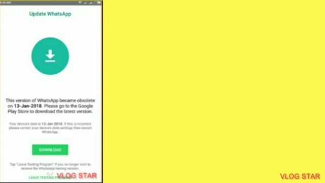 how to solve the whattsapp update problem (sinhala)