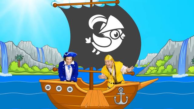 Here Come the Pirates - Kids Songs 🏴☠️🦜 Pretend Play
