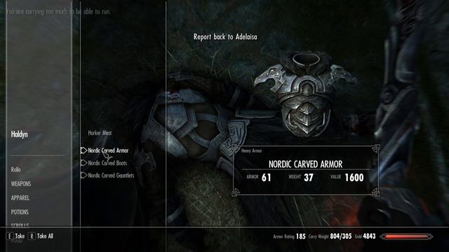 WHAT HAPPENS IF YOU KILL HALDYN - The Elder Scrolls SKYRIM