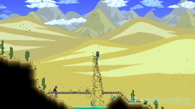 Tools and Special Weapons in Terraria, but they are 100x faster