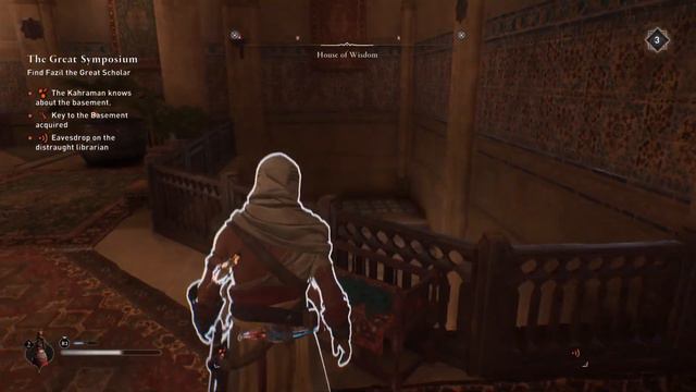 Find Fazil the Great Scholar | The Great Symposium Walkthrough Gameplay | Assassin's Creed Mirage