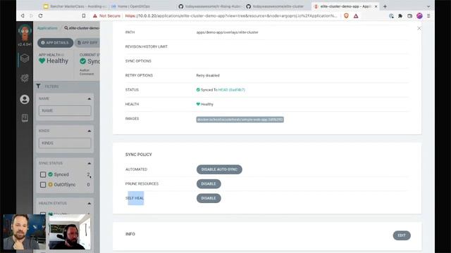 Kubernetes Master Class - Avoiding configuration drift with Argo CD