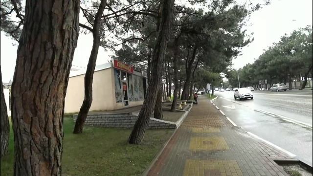 Геленджик. ул. Одесская район Лесхоз и Море на закате