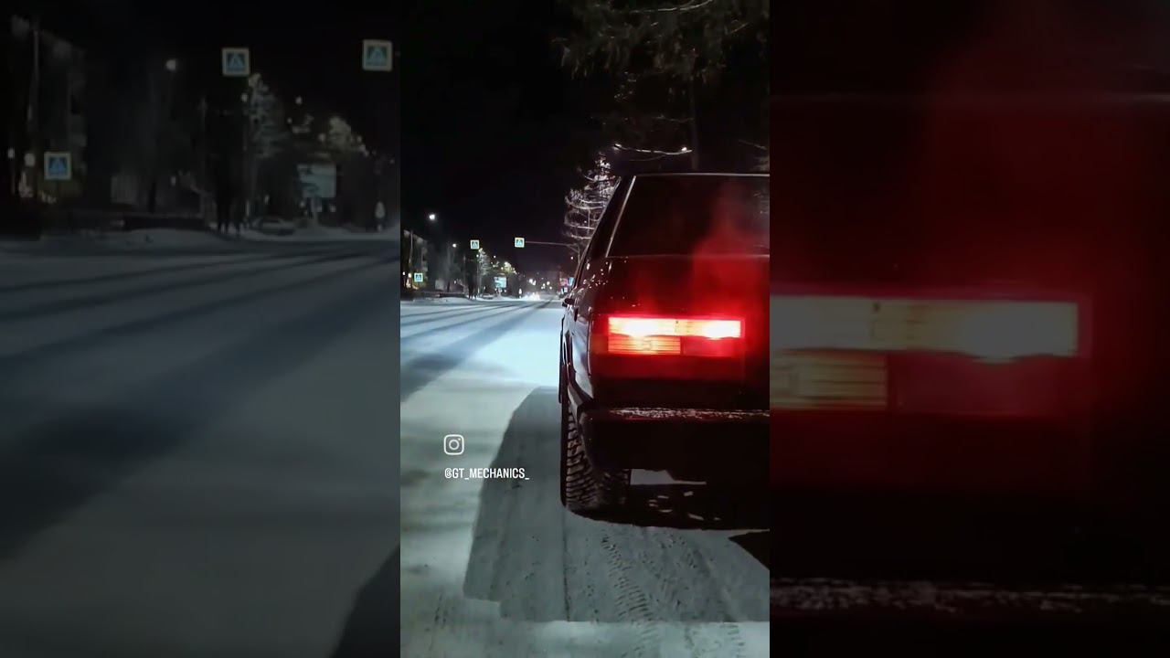Зима, и мы в городе! Volvo 740