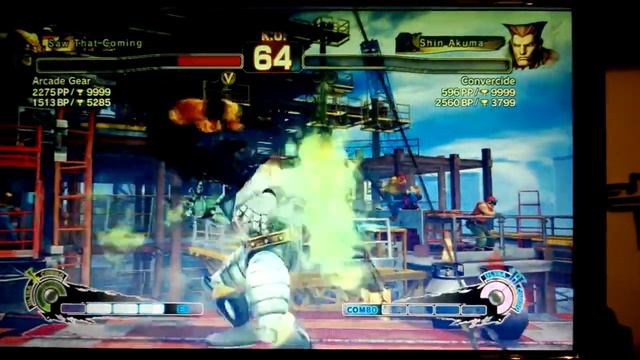 Super Street Fighter IV - EX Banishing Flat beats Double Flash