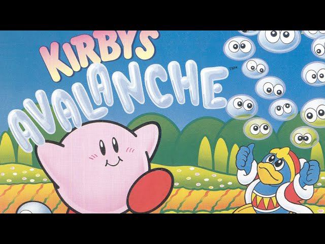 Kirby's Avalanche (SNES 1995) Live Hard Full Game Walkthrough