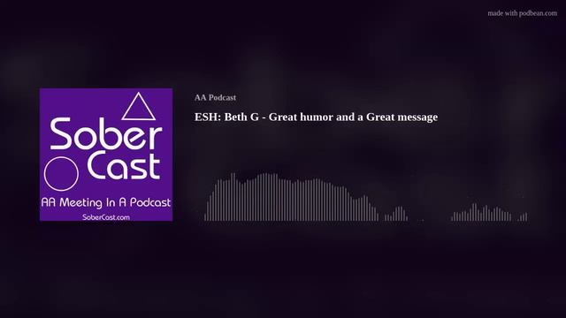 ESH: Beth G - Great humor and a Great message