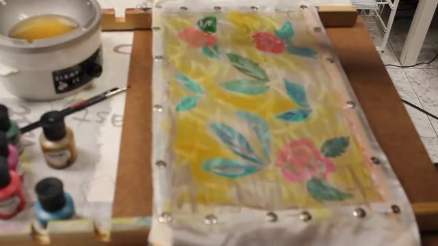 Batik Sobre Seda En Star Taller Creativo, Vídeo 4