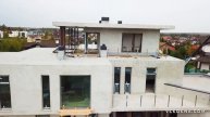 Остекление загородного дома алюминием Alutech