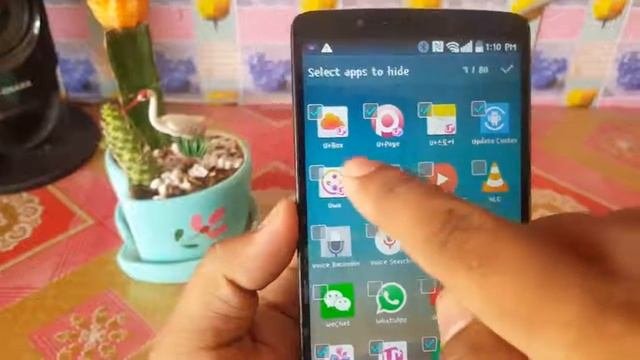 How To Hide Korean Appliactions From LG