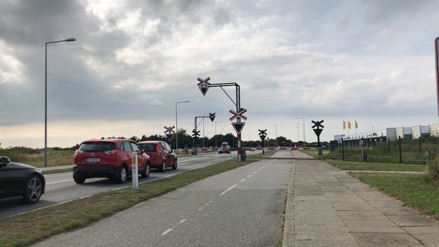 Level Crossing Fredrikshavnsvej Skagen Nordjylland Denmark