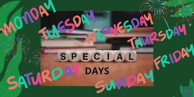 Special DAYS / Celebrations