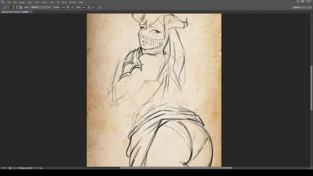 Draenei sketch [Warcraft] (stream part 5)