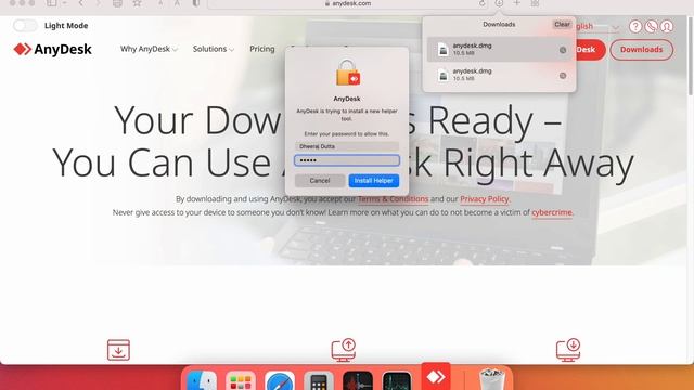 How To Install AnyDesk In Mac