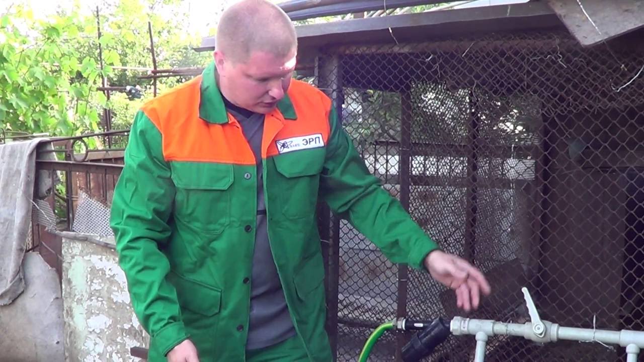 Корневая подкормка виноградника с помощью инжектора Вентури