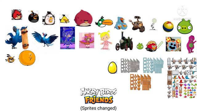 Angry birds friends (Sprites Changed) Coming soon to App store June 28th 2022!:)