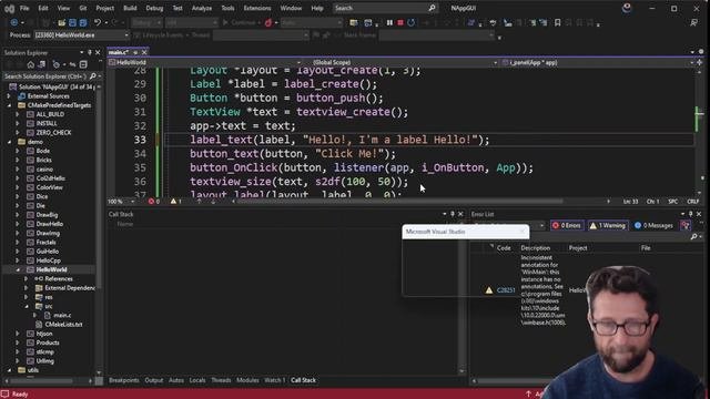 04. Natural Sizing. Gui C Programming Tutorial