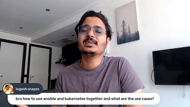 ?We use Ansible and Kubernetes Together????