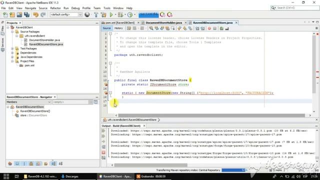 Conectar base de datos NoSql Ravendb a Java