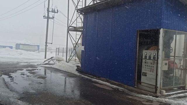 на АБЗ вроде растаял снег,а нет ,показалось
